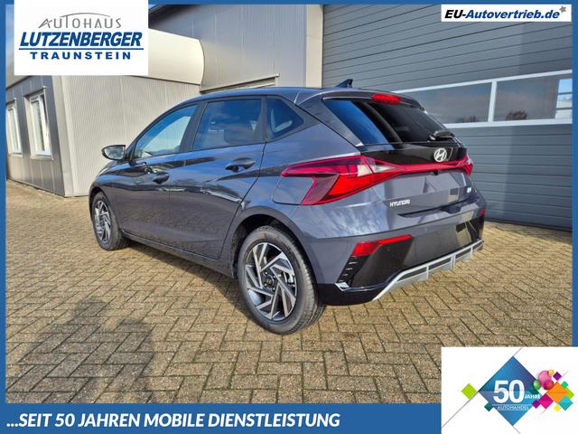 Hyundai i20 - 1.0 T-GDI 90PS Trend Automatik 5-t&uuml;rig Klimaautomatik Sitzheizung Lenkradheizung R&uuml;ckf.Kamera PDC Apple CarPlay Android Auto Tempomat Touchscreen 16"LM