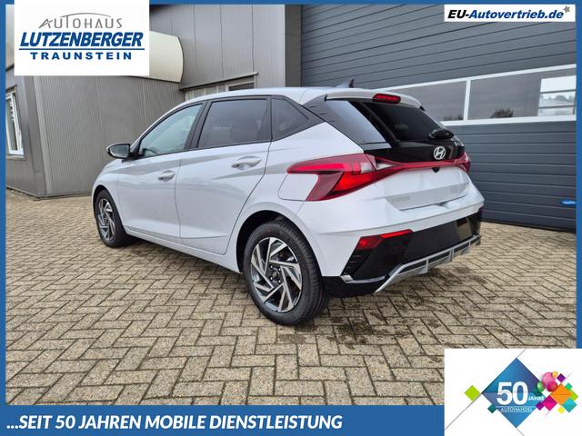Hyundai i20 - 1.0 T-GDI 90PS Trend Automatik 5-t&uuml;rig Klimaautomatik Sitzheizung Lenkradheizung R&uuml;ckf.Kamera PDC Apple CarPlay Android Auto Tempomat Touchscreen 16"LM