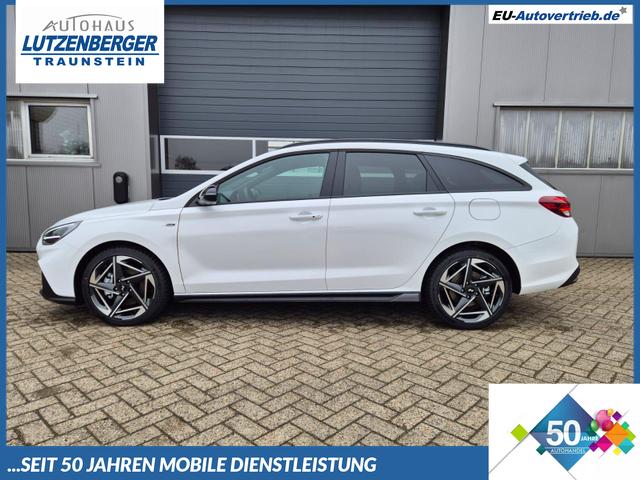 Hyundai i30 Kombi - 1.6 T-GDI 150PS Automatik N-Line MY2026 Sitzheizung Lenkradheizung Klimaautomatik Navi 10,3"-Touchscreen Bluelink Apple CarPlay + Android Auto PDC v+h R&uuml;ckf.Kamera 18-LM
