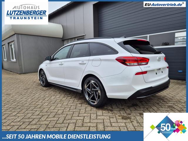 Hyundai i30 Kombi - 1.6 T-GDI 150PS Automatik N-Line MY2026 Sitzheizung Lenkradheizung Klimaautomatik Navi 10,3"-Touchscreen Bluelink Apple CarPlay + Android Auto PDC v+h R&uuml;ckf.Kamera 18-LM