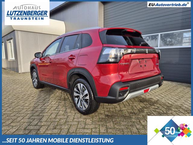 Suzuki S-Cross - Comfort+ 110PS Automatik MHEV 4x4 ALLGRIP 1.4 Boosterjet Teilleder Navi Klimaautomatik Sitzheizung ACC PDC v+h 4x Kamera Suzuki-Radio Apple CarPlay Android Auto Touchscreen 2xKeyless 17-LM