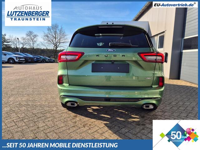 Ford Kuga - ST-Line X 243PS PHEV Automatik Black Package Matrix-LED schwenkb. AHK elektr. PanoDach Sitzheizung v+h Lenkradheizung Frontscheibe beheizb. Navi SYNC4 Apple CarPlay Android Auto Touchscreen PDC 4xKamera 2xKeyless B+O Sound 20"LM vollelektr. Reic