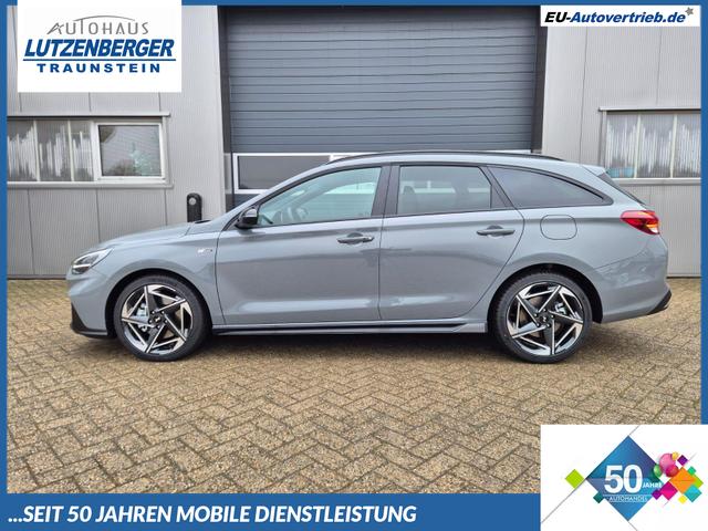 Hyundai i30 Kombi - 1.6 T-GDI 150PS Automatik N-Line MY2026 Sitzheizung Lenkradheizung Klimaautomatik Navi 10,3"-Touchscreen Bluelink Apple CarPlay + Android Auto PDC v+h R&uuml;ckf.Kamera 18-LM