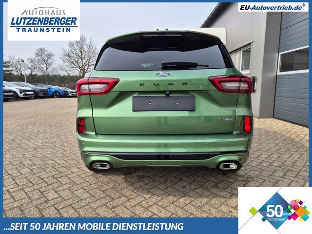 Ford Kuga - ST-Line X 243PS PHEV Automatik schwenkb. AHK Sitzheizung v+h Lenkradheizung Frontscheibe beheizb. Klimaauomatik Navi SYNC4 Apple CarPlay Android Auto Touchscreen PDC 4xKamera 2xKeyless B+O Sound 18"LM vollelektr. Reichweite 67KM