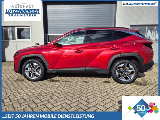 Hyundai TUCSON - Trend 1.6 T-GDI 150PS Automatik TZ 2026 Teil-Leder Sitzheizung v+h Lenkradheizung Klimaautomatik Navi Touchscreen DAB+ Apple CarPlay + Android Auto PDC R&uuml;ckf.-Kamera Matrix-LED-Scheinw.