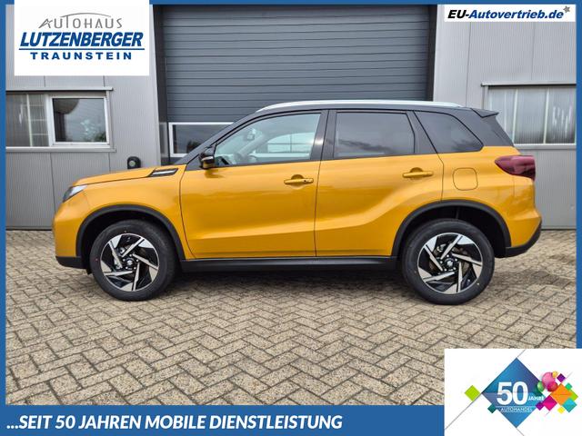 Suzuki Vitara - Comfort+ 110PS Automatik MHEV 1.4 Boosterjet Teilleder Navi Klimaautomatik Sitzheizung ACC PDC v+h R&uuml;ckf.Kamera Suzuki-Radio Apple CarPlay Android Auto Touchscreen 2xKeyless 17-LM