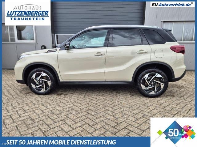 Suzuki Vitara - Comfort+ 110PS MHEV 4x4 ALLGRIP 1.4 Boosterjet Allrad Teilleder mit Alcantara Navi Klimaautomatik Sitzheizung ACC PDC v+h R&uuml;ckf.Kamera Suzuki-Radio Apple CarPlay Android Auto Touchscreen 2xKeyless 17-LM