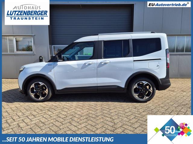 Ford Tourneo Courier - 1.0 EcoBoost 125PS Active Teil-Leder Sitzheizung Lenkradheizung Klimaautomatik PDC v+h R&uuml;ckf.-Kamera ACC TWA Frontscheibe beheizb. Ford-Navi SYNC4 Apple CarPlay + Android Auto