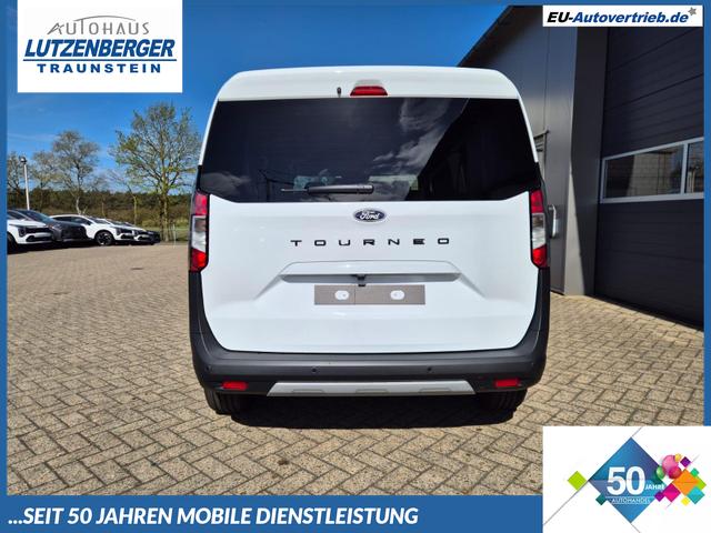 Ford Tourneo Courier - 1.0 EcoBoost 125PS Active Teil-Leder Sitzheizung Lenkradheizung Klimaautomatik PDC v+h R&uuml;ckf.-Kamera ACC TWA Frontscheibe beheizb. Ford-Navi SYNC4 Apple CarPlay + Android Auto