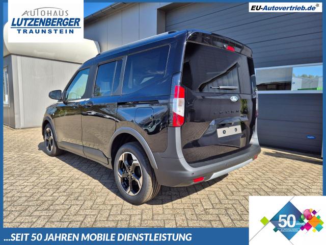 Ford Tourneo Courier - 1.0 EcoBoost 125PS Active Teil-Leder Sitzheizung Lenkradheizung Klimaautomatik PDC v+h R&uuml;ckf.-Kamera ACC TWA Frontscheibe beheizb. Ford-Navi SYNC4 Apple CarPlay + Android Auto