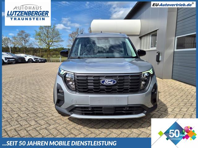 Ford Tourneo Courier - 1.0 EcoBoost 125PS Active Teil-Leder Sitzheizung Lenkradheizung Klimaautomatik PDC v+h R&uuml;ckf.-Kamera ACC TWA Frontscheibe beheizb. Ford-Navi SYNC4 Apple CarPlay + Android Auto