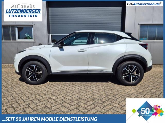 Nissan Juke - 1.0 DIG-T 114PS N-Connecta Teil-Leder Klimaautomatik PDC v+h R&uuml;ckf.Kamera Bluetooth Touchscreen Apple CarPlay Android Auto 17"LM