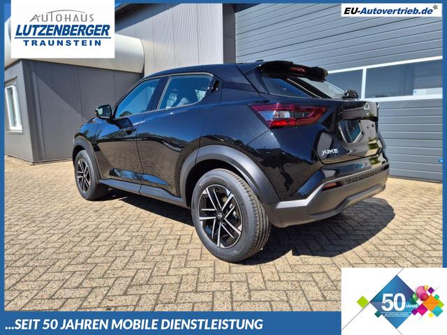 Nissan Juke - 1.0 DIG-T 114PS N-Connecta Sitzheizung Lenkradheizung Teil-Leder Klimaautomatik PDC v+h R&uuml;ckf.Kamera Bluetooth Touchscreen Apple CarPlay Android Auto 17"LM