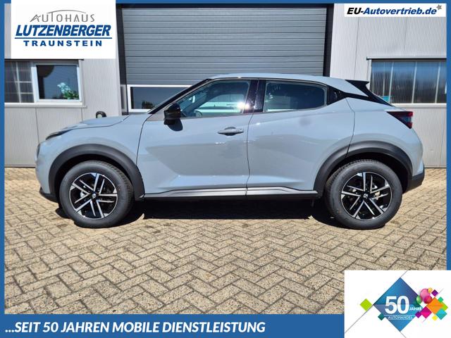 Nissan Juke - 1.0 DIG-T 114PS N-Connecta Teil-Leder Klimaautomatik PDC v+h R&uuml;ckf.Kamera Bluetooth Touchscreen Apple CarPlay Android Auto 17"LM