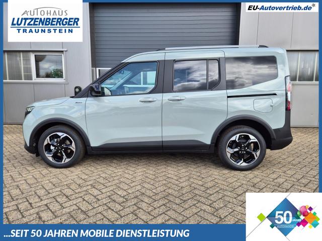 Ford Tourneo Courier - 1.0 EcoBoost 125PS Active Teil-Leder Sitzheizung Lenkradheizung Klimaautomatik PDC v+h R&uuml;ckf.-Kamera ACC TWA Frontscheibe beheizb. Ford-Navi SYNC4 Apple CarPlay + Android Auto