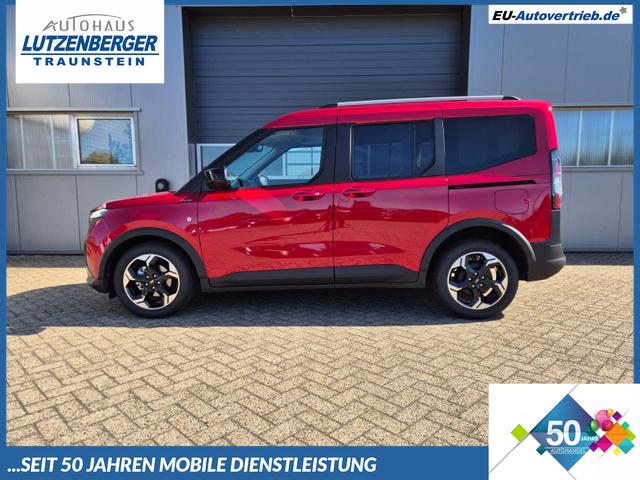 Ford Tourneo Courier - 1.0 EcoBoost 125PS Active Teil-Leder Sitzheizung Lenkradheizung Klimaautomatik PDC v+h R&uuml;ckf.-Kamera ACC TWA Frontscheibe beheizb. Ford-Navi SYNC4 Apple CarPlay + Android Auto