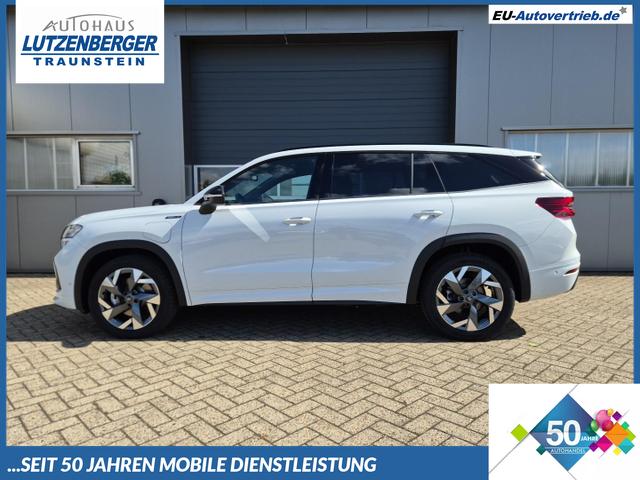 Skoda Kodiaq - Sportline 1.5 TSI 204PS PHEV DSG schwenkb. AHK elektr. PanoDach HUD Alcantara PDC v+h 360&deg;Kamera CANTON Sound Klimaautomatik Sitzheizung Lenkradheizung Navi Apple CarPlay Android Auto 2xKeyless 19"LM vollelektr. Reichweite 116KM