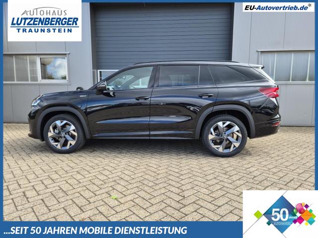 Skoda Kodiaq - Sportline 1.5 TSI 204PS PHEV DSG schwenkb. AHK elektr. PanoDach HUD Alcantara PDC v+h 360&deg;Kamera CANTON Sound Klimaautomatik Sitzheizung Lenkradheizung Navi Apple CarPlay Android Auto 2xKeyless 19"LM vollelektr. Reichweite 116KM