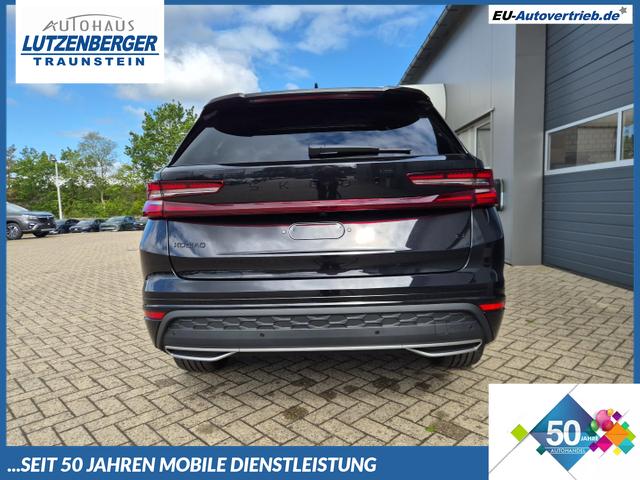 Skoda Kodiaq - Sportline 1.5 TSI 204PS PHEV DSG schwenkb. AHK elektr. PanoDach HUD Alcantara PDC v+h 360&deg;Kamera CANTON Sound Klimaautomatik Sitzheizung Lenkradheizung Navi Apple CarPlay Android Auto 2xKeyless 19"LM vollelektr. Reichweite 116KM