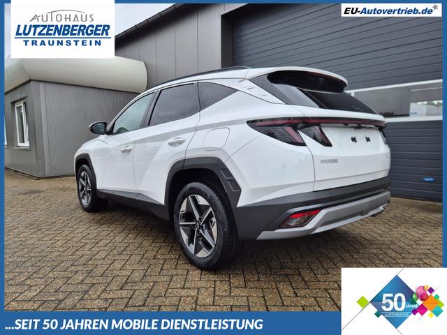 Hyundai TUCSON - Trend 1.6 T-GDI 150PS Automatik TZ 2026 Teil-Leder Sitzheizung v+h Lenkradheizung Klimaautomatik Navi Touchscreen DAB+ Apple CarPlay + Android Auto PDC R&uuml;ckf.-Kamera Matrix-LED-Scheinw.