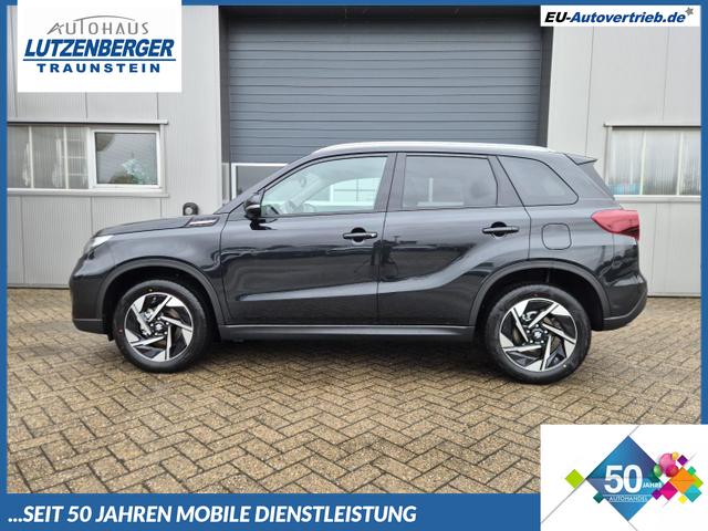 Suzuki Vitara - Comfort+ 110PS MHEV 4x4 ALLGRIP 1.4 Boosterjet Allrad Teilleder mit Alcantara Navi Klimaautomatik Sitzheizung ACC PDC v+h R&uuml;ckf.Kamera Suzuki-Radio Apple CarPlay Android Auto Touchscreen 2xKeyless 17-LM