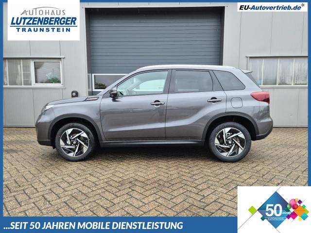 Suzuki Vitara - Comfort+ 110PS MHEV 4x4 ALLGRIP 1.4 Boosterjet Allrad Teilleder mit Alcantara Navi Klimaautomatik Sitzheizung ACC PDC v+h R&uuml;ckf.Kamera Suzuki-Radio Apple CarPlay Android Auto Touchscreen 2xKeyless 17-LM