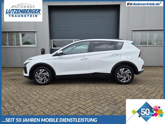 Hyundai BAYON - Trend 1.0 T-GDI 90PS Automatik Klimaautomatik R&uuml;ckf.Kamera Parksensoren Sitzheizung Lenkradheizung Bluetooth Touchscreen Tempomat Apple CarPlay + Android Auto 16"LM