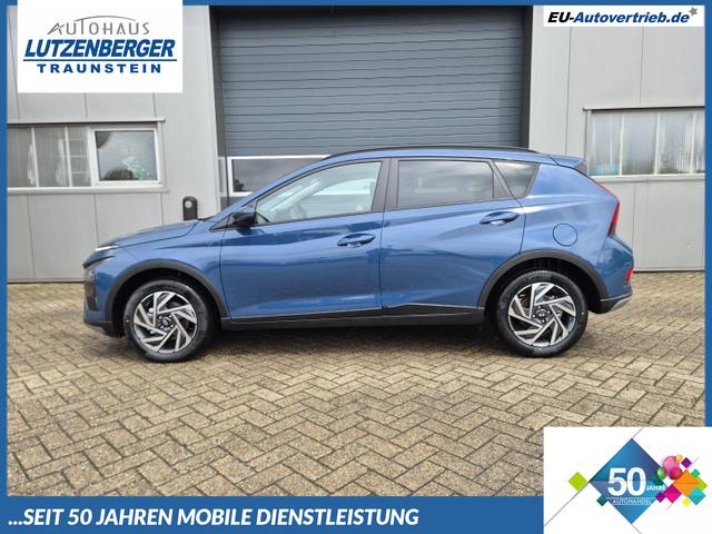 Hyundai BAYON - Trend 1.0 T-GDI 90PS Automatik Klimaautomatik R&uuml;ckf.Kamera Parksensoren Sitzheizung Lenkradheizung Bluetooth Touchscreen Tempomat Apple CarPlay + Android Auto 16"LM