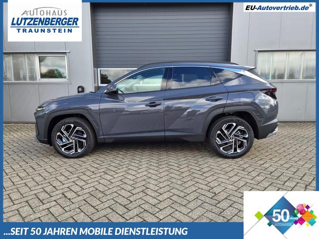 Hyundai TUCSON - Trend 1.6 T-GDI 288PS Automatik PHEV Krell-Sound Teill-Leder elektr. Heckklappe ACC Klimaautomatik Sitzheizung Lenkrandheizung Navi PDC v+h R&uuml;ckf.Kamera Apple CarPlay + Android Auto 2xKeyless 19-LM vollelektr. Reichweite 68KM