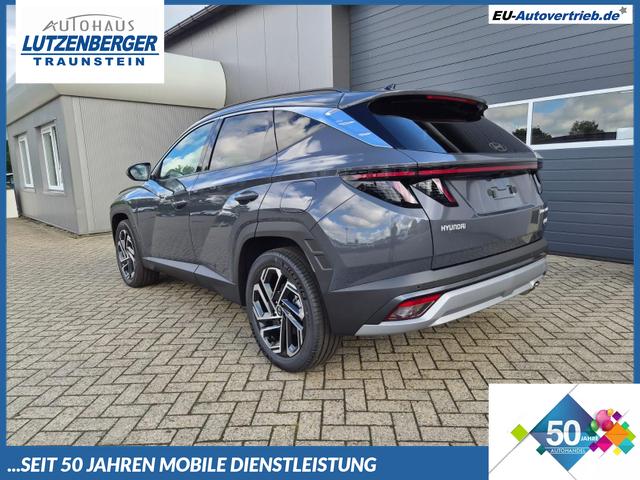 Hyundai TUCSON - Trend 1.6 T-GDI 288PS Automatik PHEV Krell-Sound Teill-Leder elektr. Heckklappe ACC Klimaautomatik Sitzheizung Lenkrandheizung Navi PDC v+h R&uuml;ckf.Kamera Apple CarPlay + Android Auto 2xKeyless 19-LM vollelektr. Reichweite 68KM