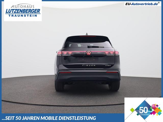 Volkswagen Tiguan - Life 1,5 l eHybrid OPF 204PS DSG elekt.AHK Design Paket Matrix-Scheinw. elektr. Heckklappe Sitzheizung Lenkradheizung Frontscheibe beheizb. R&uuml;ckf.Kamera Klimaautomatik VW-Radio Bluetooth wireless Apple CarPlay + Android Auto PDC v+h ACC 2xKeyless