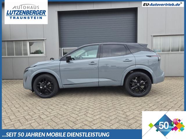 Nissan Qashqai - 1.3 DIG-T MHEV 158 PS X-Tronic N-Design Head-Up Display Teil-Leder Klimaautomatik Sitzheizung Lenkradheizung Navi elektr. Heckklappe ACC PDC v+h 360&deg;Kamera DAB Bluetooth Touchscreen Apple CarPlay Android Auto 19"Zoll