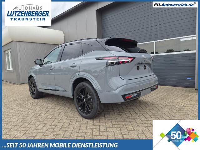 Nissan Qashqai - 1.3 DIG-T MHEV 158 PS X-Tronic N-Design Head-Up Display Teil-Leder Klimaautomatik Sitzheizung Lenkradheizung Navi elektr. Heckklappe ACC PDC v+h 360&deg;Kamera DAB Bluetooth Touchscreen Apple CarPlay Android Auto 19"Zoll