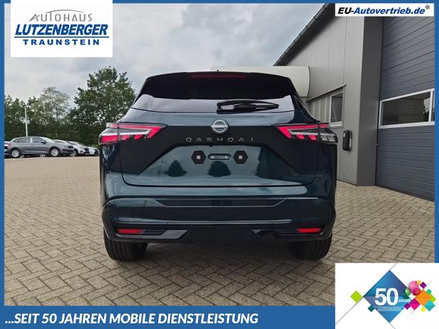 Nissan Qashqai - 1.3 DIG-T MHEV 158 PS X-Tronic N-Design PanoDach Teil-Leder Klimaautomatik Sitzheizung Lenkradheizung Navi ACC PDC v+h 360&deg;Kamera DAB Bluetooth Touchscreen Apple CarPlay Android Auto 19"Zoll