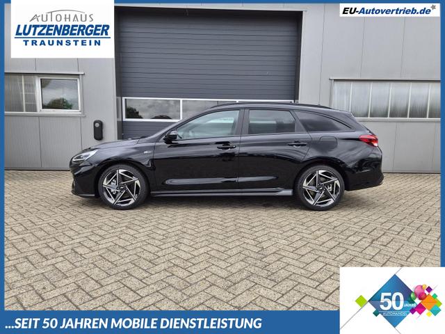 Hyundai i30 Kombi - 1.6 T-GDI 150PS Automatik N-Line Sitzheizung Lenkradheizung Klimaautomatik Navi 10,3"-Touchscreen Bluelink Apple CarPlay + Android Auto PDC v+h R&uuml;ckf.Kamera 18-LM