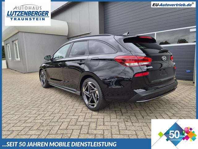 Hyundai i30 Kombi - 1.6 T-GDI 150PS Automatik N-Line Sitzheizung Lenkradheizung Klimaautomatik Navi 10,3"-Touchscreen Bluelink Apple CarPlay + Android Auto PDC v+h R&uuml;ckf.Kamera 18-LM
