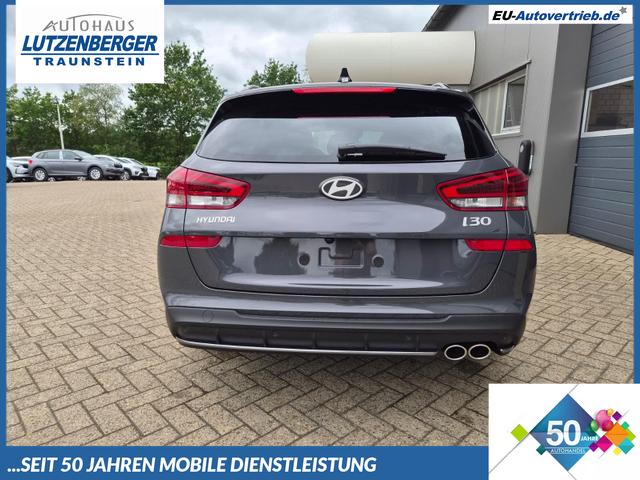 Hyundai i30 Kombi - 1.6 T-GDI 150PS Automatik N-Line Sitzheizung Lenkradheizung Klimaautomatik Navi 10,3"-Touchscreen Bluelink Apple CarPlay + Android Auto PDC v+h R&uuml;ckf.Kamera 18-LM
