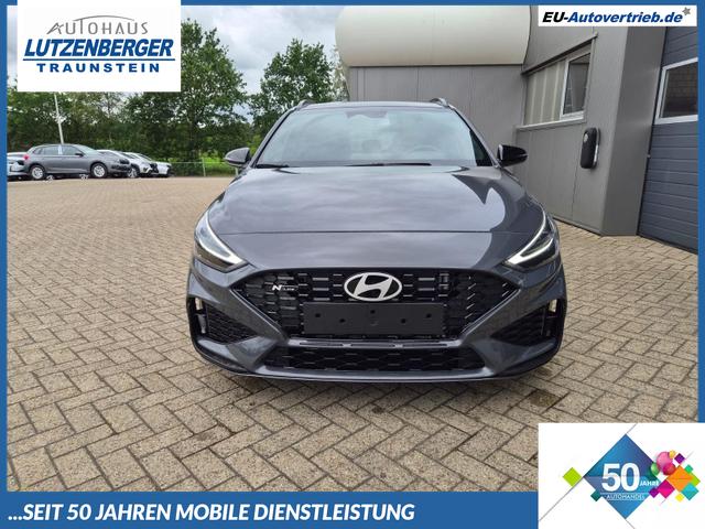 Hyundai i30 Kombi - 1.6 T-GDI 150PS Automatik N-Line Sitzheizung Lenkradheizung Klimaautomatik Navi 10,3"-Touchscreen Bluelink Apple CarPlay + Android Auto PDC v+h R&uuml;ckf.Kamera 18-LM
