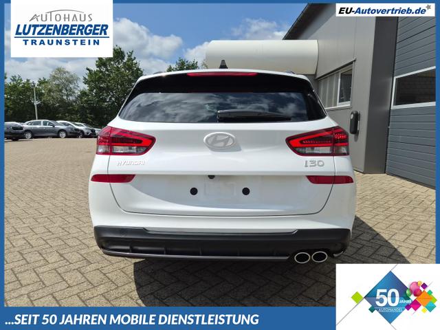 Hyundai i30 Kombi - 1.6 T-GDI 150PS Automatik N-Line Sitzheizung Lenkradheizung Klimaautomatik Navi 10,3"-Touchscreen Bluelink Apple CarPlay + Android Auto PDC v+h R&uuml;ckf.Kamera 18-LM