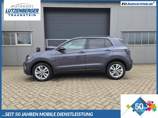 Volkswagen T-Cross - 1.0 TSI 116PS DSG Life AHK (abnehmbar) IQ.LIGHT-LED-Matrix Sitzheizung R&uuml;ckf.Kamera Klimaautomatik Abstandstempomat Apple CarPlay Android Auto