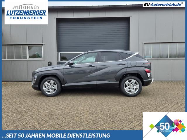 Hyundai KONA - Trend 1.6 T-GDI 150PS Automatik Voll-LED-Scheinw. Sitzheizung Lenkradheizung ACC Klimaautomatik Navi Touchscreen DAB+ Apple CarPlay + Android Auto PDC v+h R&uuml;ckf.Kamera 2xKeyless 17-LM