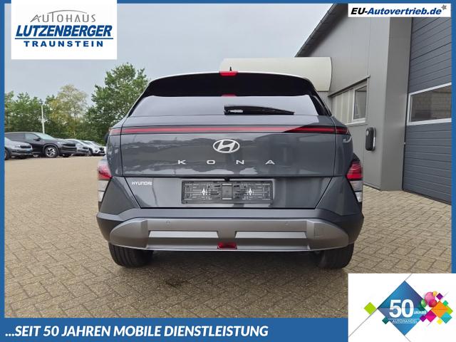 Hyundai KONA - Trend 1.6 T-GDI 150PS Automatik Voll-LED-Scheinw. Sitzheizung Lenkradheizung ACC Klimaautomatik Navi Touchscreen DAB+ Apple CarPlay + Android Auto PDC v+h R&uuml;ckf.Kamera 2xKeyless 17-LM
