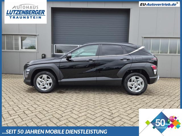 Hyundai KONA - Trend 1.6 T-GDI 150PS Automatik Voll-LED-Scheinw. Sitzheizung Lenkradheizung ACC Klimaautomatik Navi Touchscreen DAB+ Apple CarPlay + Android Auto PDC v+h R&uuml;ckf.Kamera 2xKeyless 17-LM