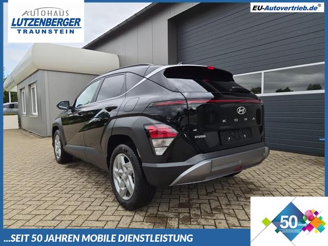 Hyundai KONA - Trend 1.6 T-GDI 150PS Automatik Voll-LED-Scheinw. Sitzheizung Lenkradheizung ACC Klimaautomatik Navi Touchscreen DAB+ Apple CarPlay + Android Auto PDC v+h R&uuml;ckf.Kamera 2xKeyless 17-LM