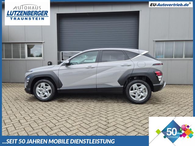 Hyundai KONA - Trend 1.6 T-GDI 150PS Automatik Voll-LED-Scheinw. Sitzheizung Lenkradheizung ACC Klimaautomatik Navi Touchscreen DAB+ Apple CarPlay + Android Auto PDC v+h R&uuml;ckf.Kamera 2xKeyless 17-LM