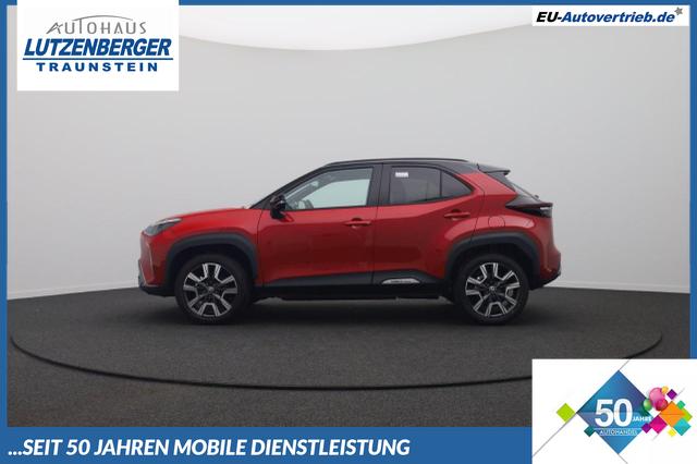 Toyota Yaris - Cross 1.5-l 130PS HEV Automatik Style Matrix-LED elektr. Heckklappe Sitzheizung Lenkradheizung Klimaautomatik Navi Bluetooth wireless Apple CarPlay + Android Auto ACC PDC v+h R&uuml;ckf.Kamera 18"LM