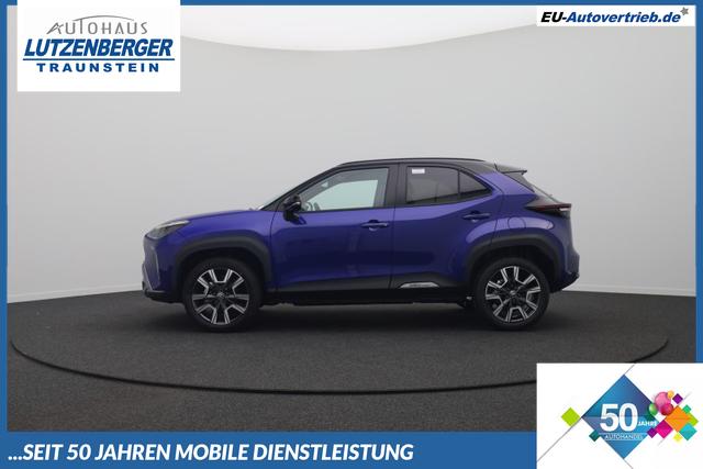 Toyota Yaris - Cross 1.5-l 130PS HEV Automatik Style Matrix-LED elektr. Heckklappe Sitzheizung Lenkradheizung Klimaautomatik Navi Bluetooth wireless Apple CarPlay + Android Auto ACC PDC v+h R&uuml;ckf.Kamera 18"LM