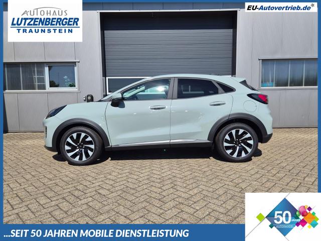 Ford Puma - Titanium 1.0 EcoBoost Hybrid 125PS Automatik Klimaautomatik Sitzheizung Lenkradheizung Frontscheibe beheizb. LED-Scheinwerfer SYNC4 Bluetooth Apple CarPlay Android Auto PDC v+h