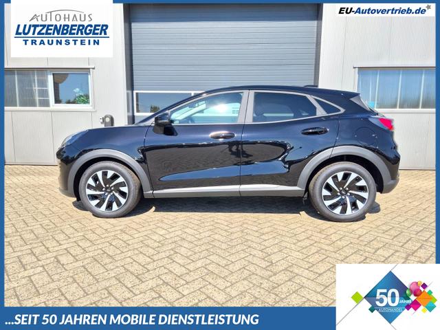 Ford Puma - Titanium 1.0 EcoBoost Hybrid 125PS Automatik Klimaautomatik Sitzheizung Lenkradheizung Frontscheibe beheizb. LED-Scheinwerfer SYNC4 Bluetooth Apple CarPlay Android Auto PDC v+h