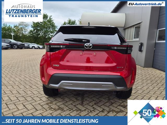 Toyota Yaris - Cross 1.5-l 130PS HEV Automatik Style Matrix-LED 4xKamera elektr. Heckklappe Sitzheizung Lenkradheizung Klimaautomatik Navi Bluetooth wireless Apple CarPlay + Android Auto ACC PDC v+h 18"LM